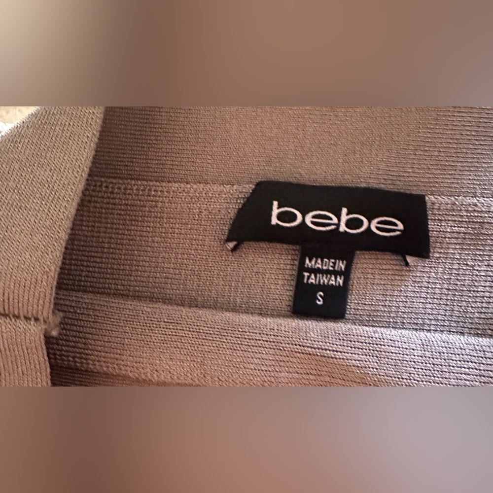 Silver bandage skirt by BEBE - Picture 3 of 3